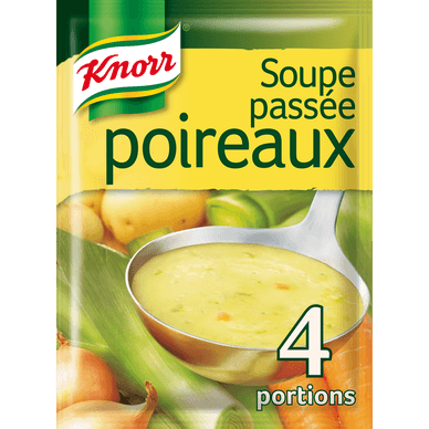 Soupe passée de poireaux et légumes variés - 110gr KNORR