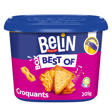 Biscuits apéritifs crackers Best Of - 205gr BELIN