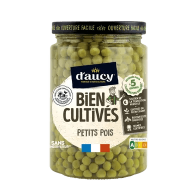 Petits pois - D'Aucy - 250gr D'AUCY