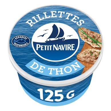 Rillettes de thon - 125gr PETIT NAVIRE