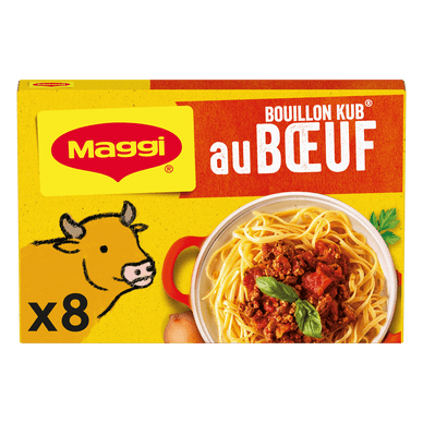 Bouillon cube boeuf - 80gr MAGGI