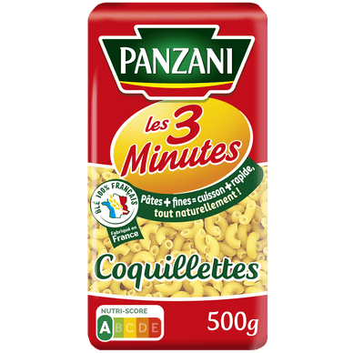 Coquillettes cuisson rapide - 500gr PANZANI