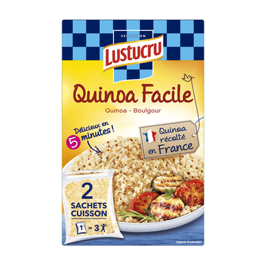 Mélanges de quinoa & boulgour - 300gr LUSTUCRU