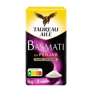 Riz basmati du Penjab - 1000gr TAUREAU AILE