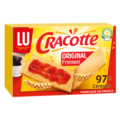 Biscottes au froment - 250gr CRACOTTE