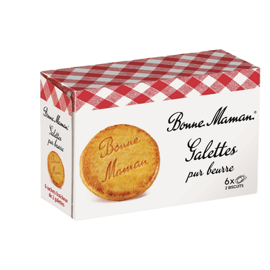 Biscuits Galettes au beurre frais - 170gr BONNE MAMAN