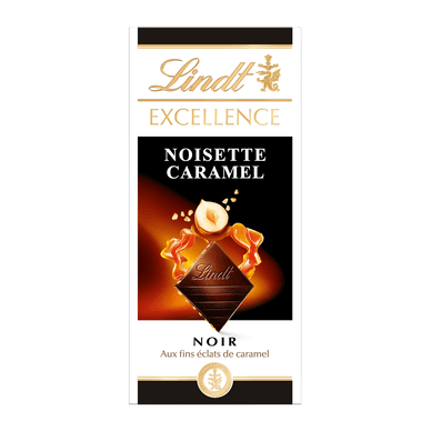 Chocolat noir noisette caramel EXCELLENCE - 100gr LINDT