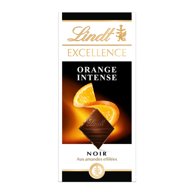 Chocolat noir orange intense Excellence - 100gr LINDT