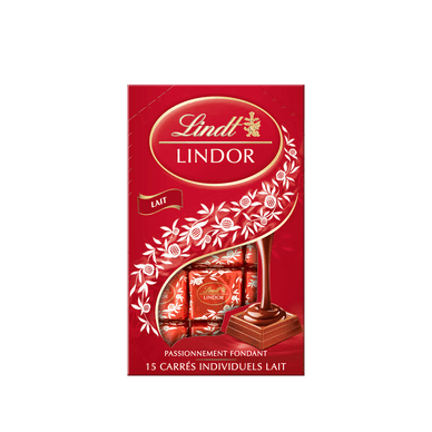 Chocolat au lait fourré Lindor - 145gr LINDT