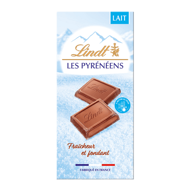 Chocolat au lait Les Pyrénéens lait - 150gr LINDT