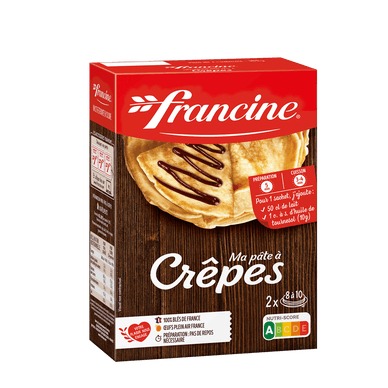 Préparation pour pâte à crêpes - 380gr FRANCINE