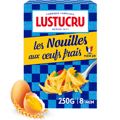 Nouilles Alsaciennes aux oeufs - 250gr LUSTUCRU