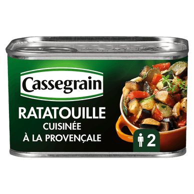 Ratatouille cuisinée à la provençale - 380gr CASSEGRAIN