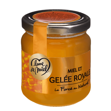 Miel à la gelée royale - 250gr LUNE DE MIEL