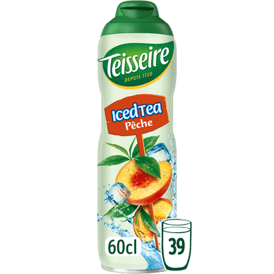 Sirop de Iced tea pêche - 600gr TEISSEIRE