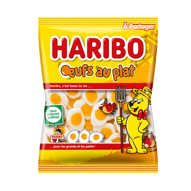 Bonbons gélifiés Oeufs au Plat - 300gr HARIBO