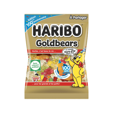 Bonbons ours d'or - 300gr HARIBO