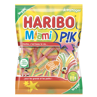 Bonbon Miami pik - 200gr HARIBO