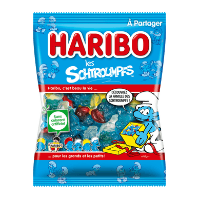 Bonbon Schtroumpfs - 300gr HARIBO