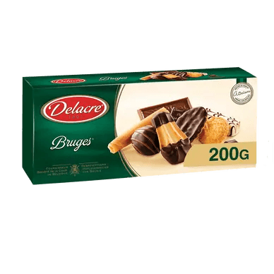 Assortiment de biscuits brugge - 200gr DELACRE