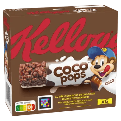 Barres Céréales COCO POPS - 120gr KELLOGG'S