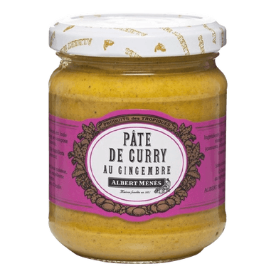 Pâte de curry au gingembre - 210gr ALBERT MENES