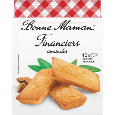 Gâteaux Financiers aux amandes - 250gr BONNE MAMAN