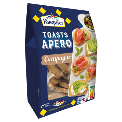 Toasts de pain grillé - 100gr PASQUIER