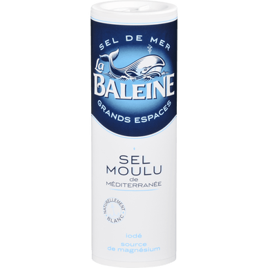 Sel fin de mer iodé - 250gr LA BALEINE