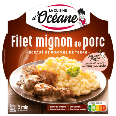 Filet mignon de porc et écrasé de pomme de terre - 300gr LA CUISINE D'OCEANE