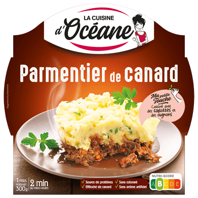 Parmentier de canard - 300gr LA CUISINE D'OCEANE