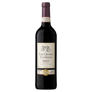 Vin rouge IGP Merlot - 750gr LES ORMES DE CAMBRAS