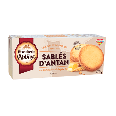 Biscuits Sablés d'antan - 175gr BISCUITERIE DE L'ABBAYE