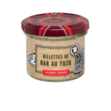 Rillettes de bar au yuzu - 90gr ALBERT MENES