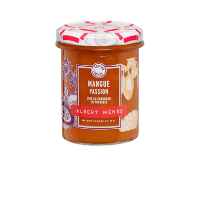 Confiture extra de mangue et de fruit de la passion - 280gr ALBERT MENES