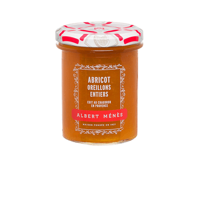 Confiture extra d'abricot oreillons entiers - 280gr ALBERT MENES