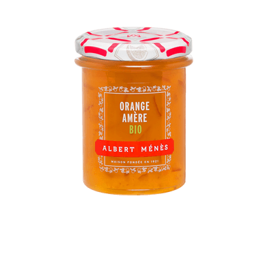 Marmelade d'orange amère bio - 230gr ALBERT MENES