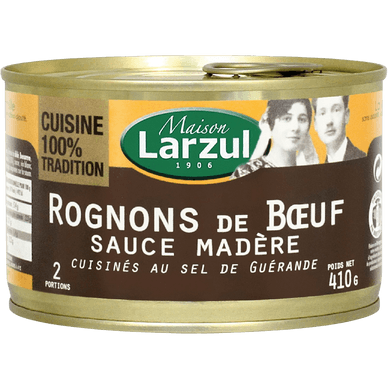 Rognons de boeuf sauce madère - 410gr LARZUL