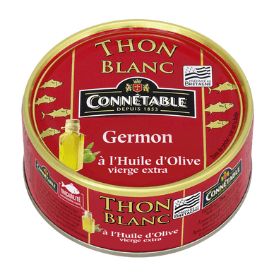 Thon blanc Germon à l'huile d'olive - 160gr CONNETABLE