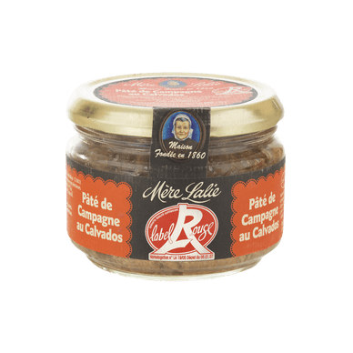 Pâté de campagne au calvados label rouge - 180gr MERE LALIE