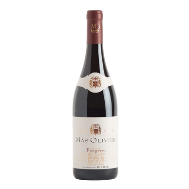 Vin rouge AOP Faugères Mas Olivier grande réserve fut sur chêne - 750gr FAUGERES