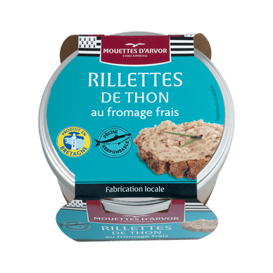 Rillettes thon fromage frais - 125gr LES MOUETTES D'ARVOR