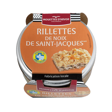 Rillettes de noix de Saint Jacques - 90gr ALBERT MENES