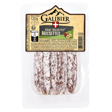 Minis buchettes aux noisettes - 120gr LE GALIBIER