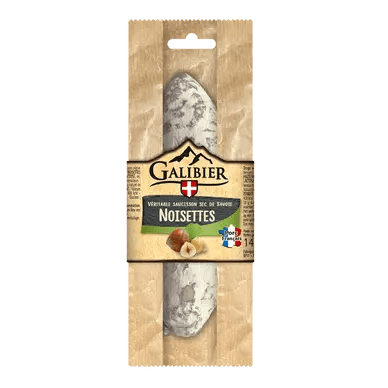 Saucisson sec aux noisettes - Le Galibier - 145gr LE GALIBIER