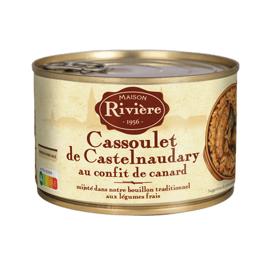 Cassoulet Castelnaudary confit canard - 420gr MAISON RIVIERE