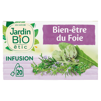 Infusion Bio Bien-être du foie - 28gr JARDIN BIO