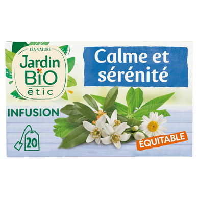 Infusion Bio Calme et Sérénité - 30gr JARDIN BIO