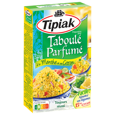 Préparation pour taboulé menthe citron - 350gr TIPIAK