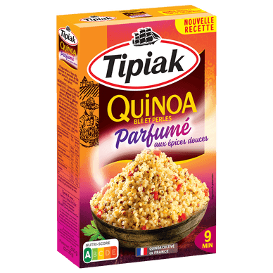 Quinoa gourmand parfumé aux épices douces 12 minutes - 240gr TIPIAK